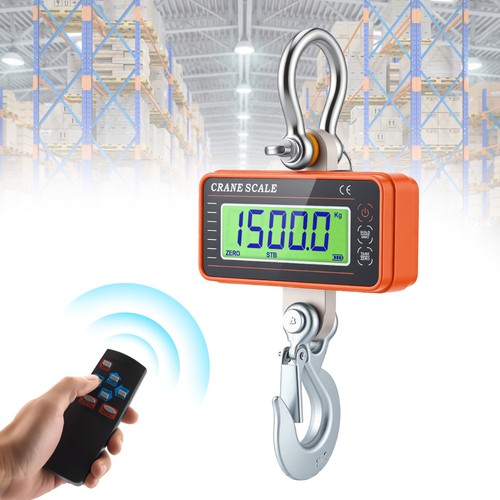 1500kg profi hängewaage lcd - hängewaage,