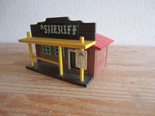 SISO SHERIFF DDR Western Stadt Holz Fort Häuser für Timpo