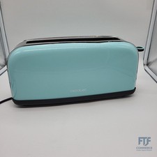 Cecotec Vertikaler Toaster 1 Langschlitz Toastin' time 850 Blue Long, 850 W, 2 S