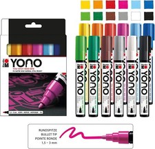 12er Set Marabu Acrylmarker