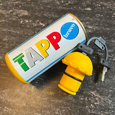 ZADI Piaggio Bravo Mofa Tankdeckel Tankverschluss + Schlüssel Gelb Neu NOS