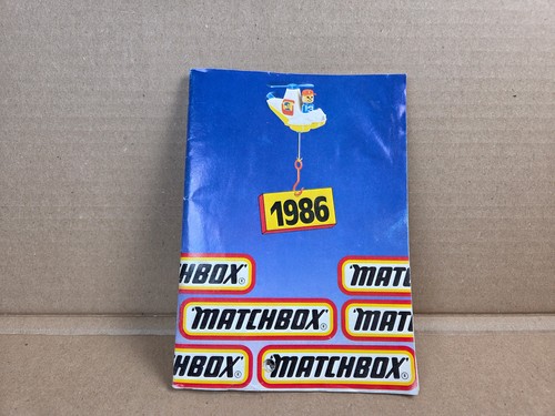 Matchbox katalog 1986 - matchbox,