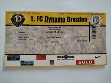 Sammler Ticket 06/07 Dynamo