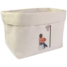 Large 'Playing Netball In A