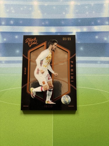2016 panini black - panini, isco