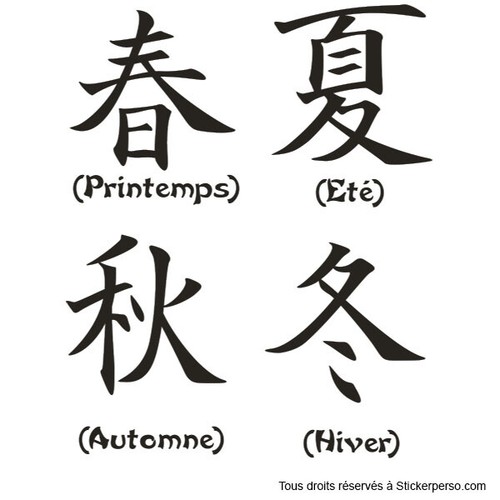 Aufkleber chinesische - *, 4