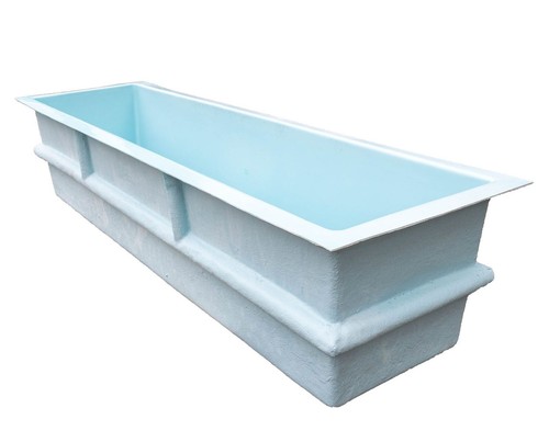 Gfk becken rechteckig extra - becken,