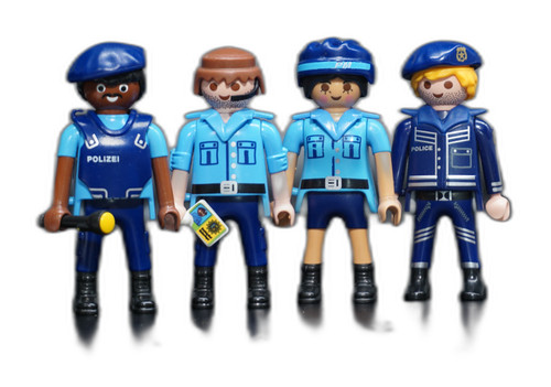 Playmobil figur polizist - figur,