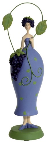 Weintraubenmädchen figur - weintraubenmädchen,