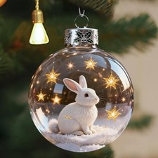 2026 Wildlife Wonders Collection Crystal GlassOrnament Handcrafted Vivid Y9K6