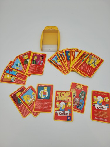 Top trumps the simpsons - top,