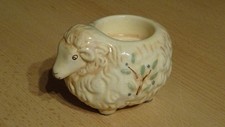 Kerzenständer Keramik Schaf