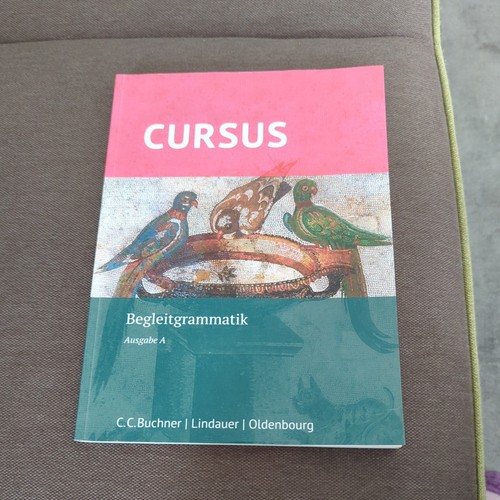 Cursus ausgabe latein als - cursus,