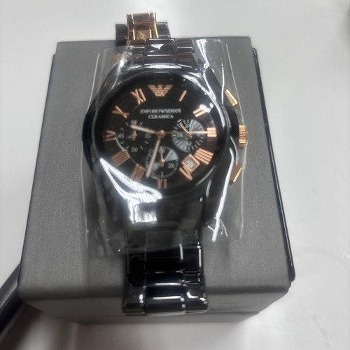 Armani ceramica schwarz quarz - armani,