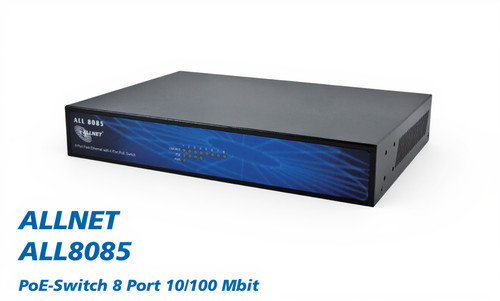 Allnet all 8085 100m poe - all, 10/100m