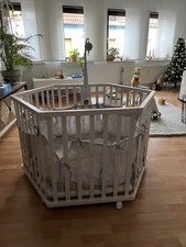 Laufgitter 6-eckig Laufgittereinlage Laufstall Krabbelgitter Nestchen VITALISPA 