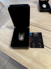 2 Oz Silber - BLACK PANTHER™ MASKE - Marvel Icon 3.  - 5 $ Fidschi Inseln 2021