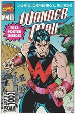 ✪ WONDER MAN Vol.1 #1 + Poster, Marvel Comics 1991 US-COMICHEFT NEUW TOP Z0-1