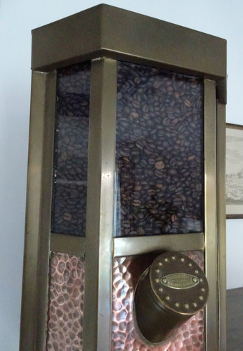Historischer kaffeebehälter - historischer,