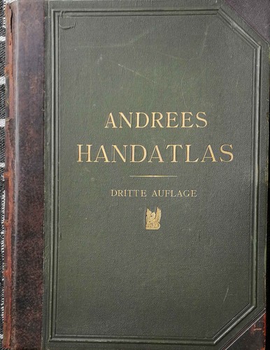 Andrees allgemeiner handatlas - allgemeiner,