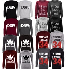 Damen Dope-Print Kapuzenpullover Sweatshirt Damen louch Pullover Pullover Pullover Oberteile