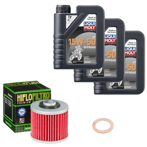 Hiflo ölfilter set 15w - Ölfilter,