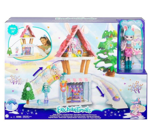Enchantimals ski chalet grw92 - ski,