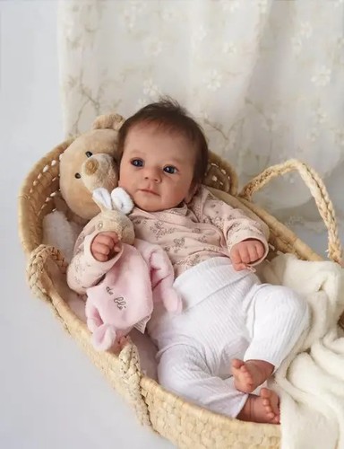 Babypuppe reborn 3d haut - babypuppe,,