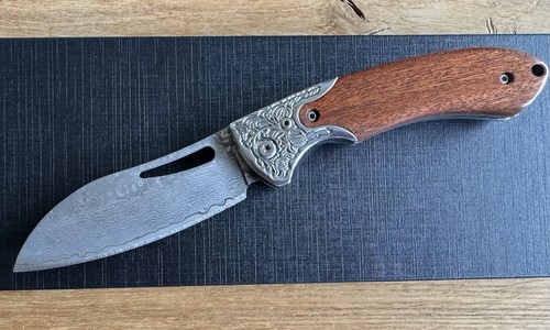 Damast taschenmesser - damast,
