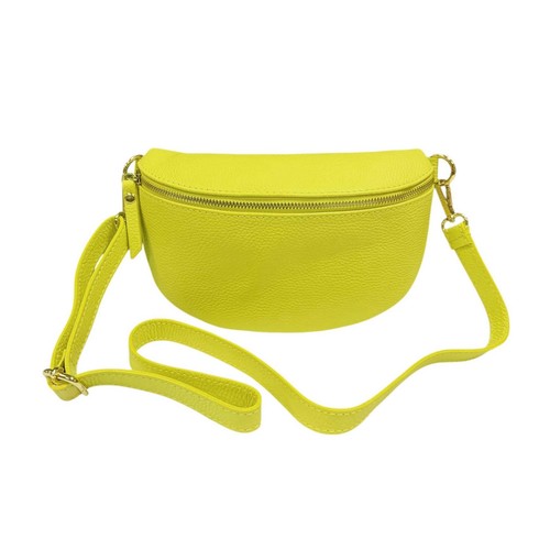 Bauchtasche aus echtes - , leder