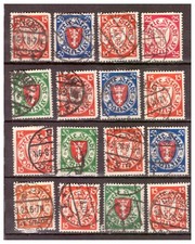 Danzig Sammlung Freimarken