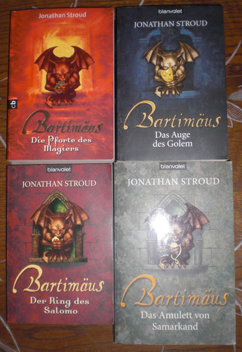 Jonathan stroud bartimäus - 4x,