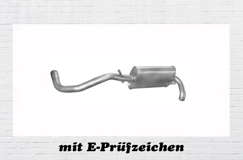Endschalldämpfer lupo 4 - vw, 1.4