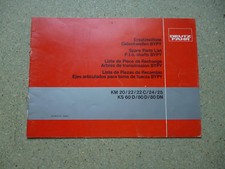 Deutz FAHR Gelenkwellen BYPY     Original  Ersatzteilliste   01/80