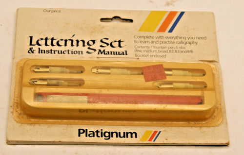 Vintage platignum kalligraphie - platignum,