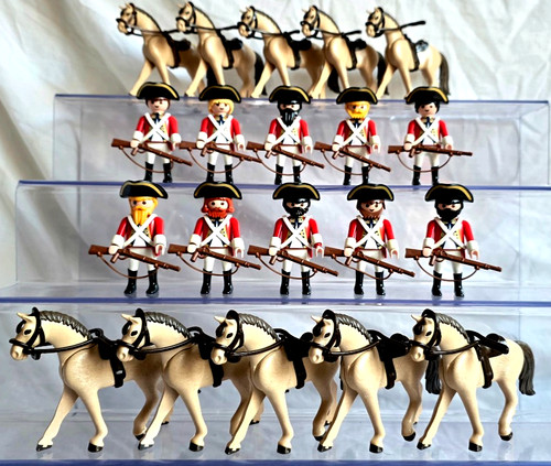 Playmobil soldaten - 10,