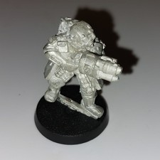 Gardist Der Imperialen Armee Mit Granatenwerfer Zinn/Alt/Gebraucht GW WH40K