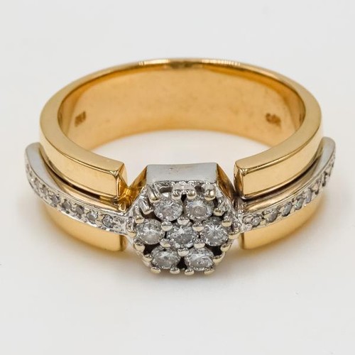 Ring mit brillanten diamanten - mit,