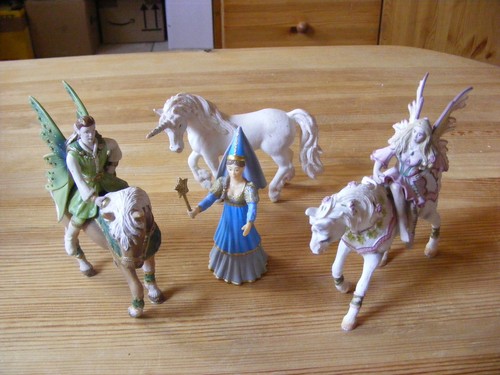 Schleich elfen pferde - schleich, +