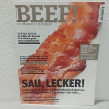 Zeitschrift BEEF! Nr. 9 Heft 1 / 2012 - Sau, lecker! - Guter Zustand