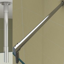 Stabilisierungsstange für Duschtrennwänd Duschwand Walk in  6-10mm Glas