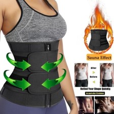 Damen Sport Korsage Schlank Waist Trainer Mieder Bauchweggürtel Body Shaper Gurt