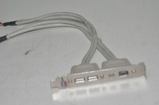 USB 2-Port & FireWire Blende