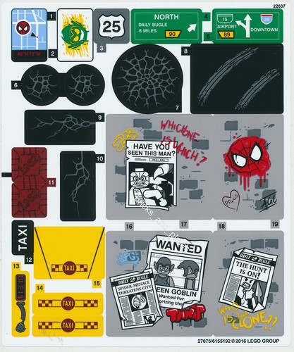 Lego aufkleber sticker - lego®,