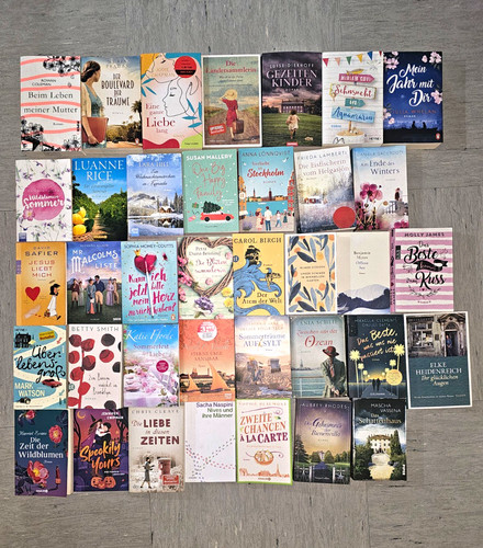 37x frauenromane bücherpaket - 37x,