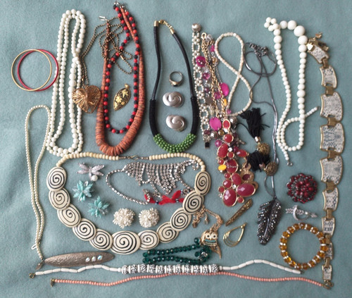 Modeschmuck konvolut - -,