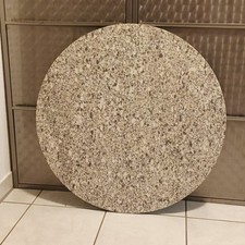 Tischplatte rund Naturstein Granit 71 cm