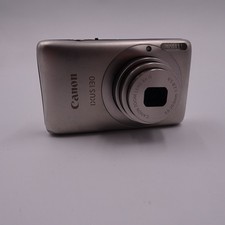 Canon IXUS 130 Digitalkamera Silber Digicam 14.1 MP Zustand gut