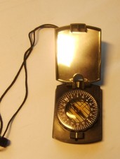 Kompass, Kunststoff, Made in W. Germany; antik , Nostalgie