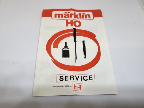 Märklin service heft 69 - h0,